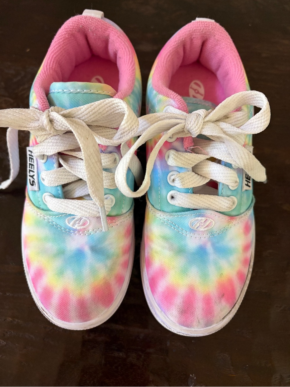 Girls Tie-Dye Heelys Skate Sneakers